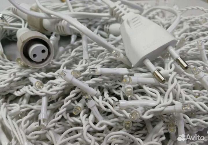 Гирлянда уличная бахрома