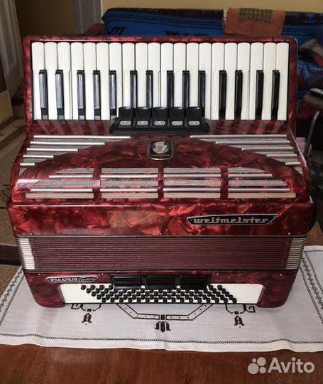 Аккордеон weltmeister seperato 3/4 ученический