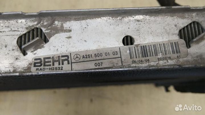 Радиатор основной Mercedes-Benz ML164 / W164