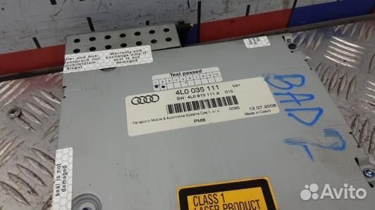 CD-чейнджер audi Q7 (BAD02I801)
