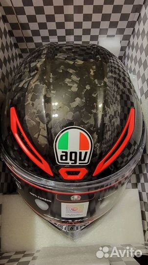 Шлем Agv Pista GP RR Italia Carbonio Forgiato - L