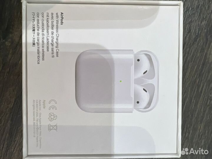 Беспроводные наушники apple airpods 1