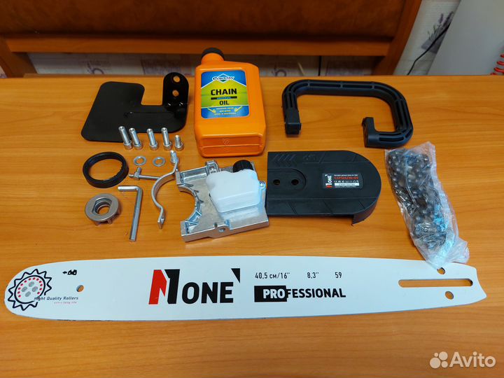 Насадка на болгарку, пила цепная number ONE CSP125