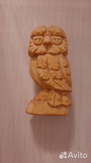 Сова. Ручная резьба
