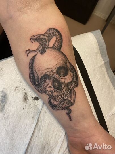 Татуировка художественная тату