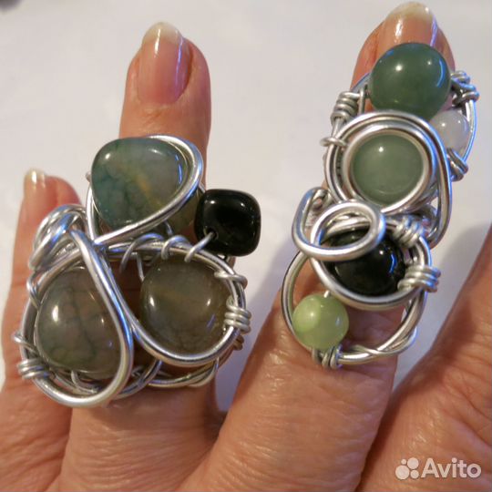 Кольца объемные