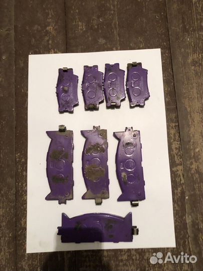 Тормозные колодки toyota camry 55