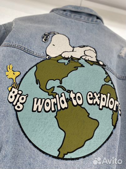 Джинсовка zara 140