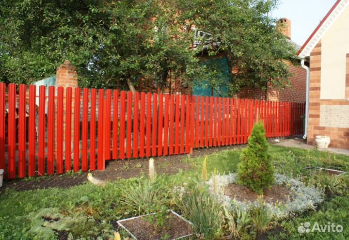 Штакетник широкий