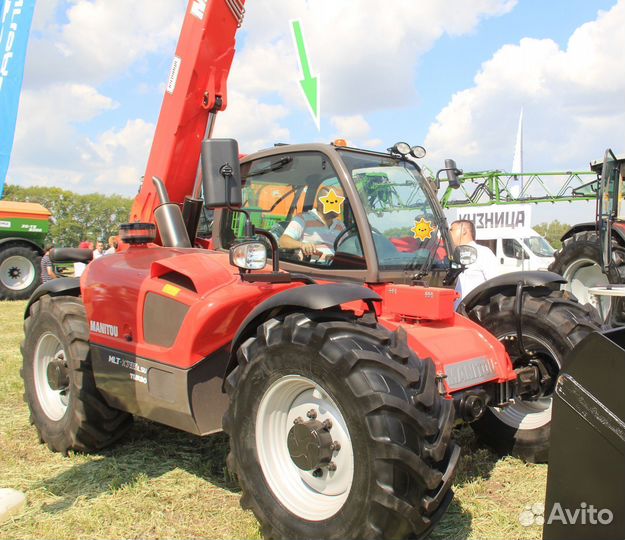 Стекло люка Manitou mltx 735 LSV