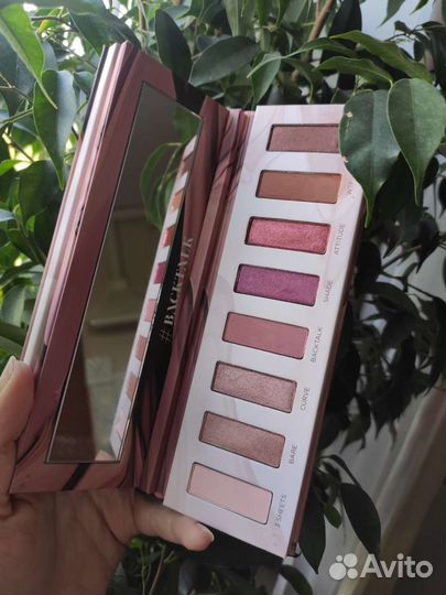 Urban decay палетка Backtalk + спрей All nighter