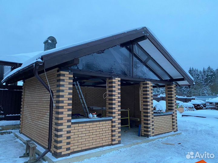 Мягкие окна до - 40 от дождя ветра и мороза