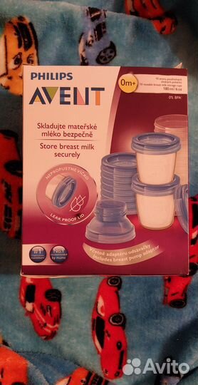 Контейнеры Avent для хранения грудного молока