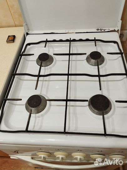 Газовая плита бу 4 конфорки