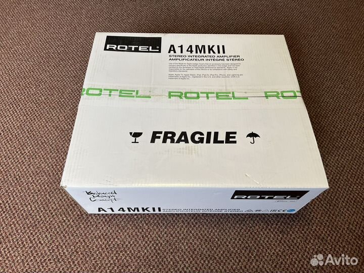 Интегральный усилитель Rotel A14 mkii