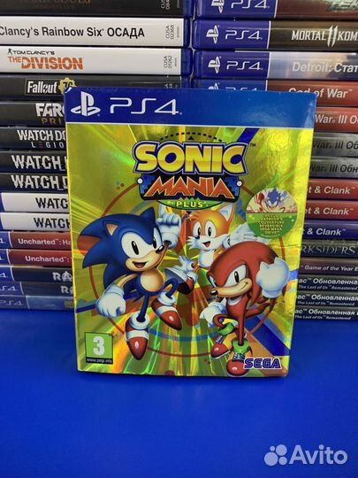 Игра Sonic Mania Plus PS4