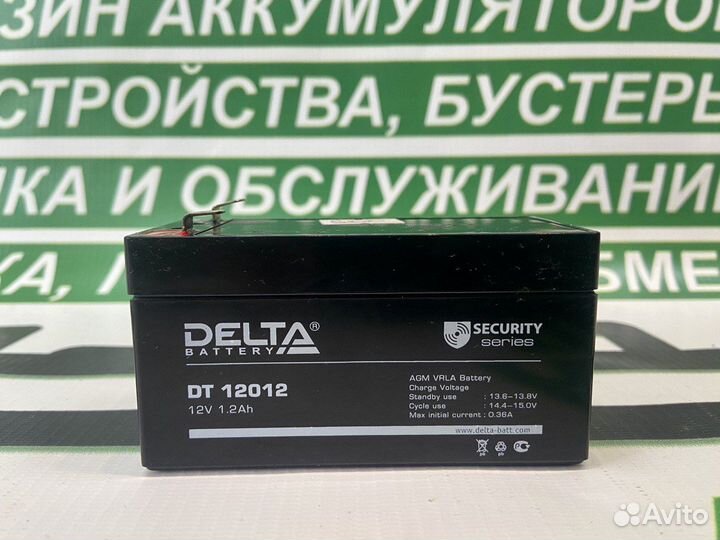 Аккумулятор Delta DT 12012
