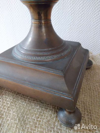 Старинный медный самовар