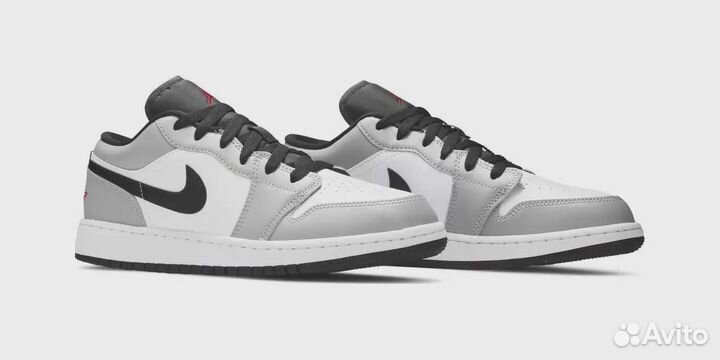 Кроссовки Nike Air Jordan 1 Low Light Smoke Grey