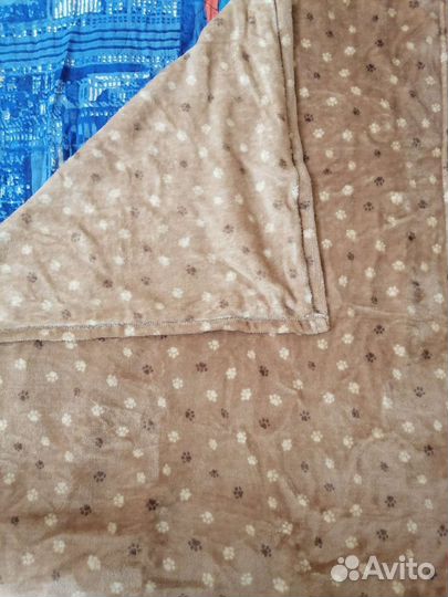 Плюшевые детские пледы