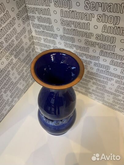 Ваза перевёртыш. Обливная керамика