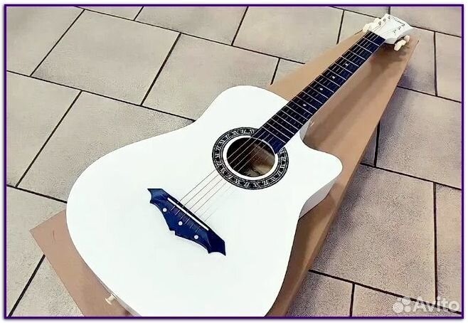 Акустическая гитара belucci новая