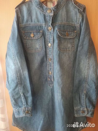 Джинсовая туника Zara