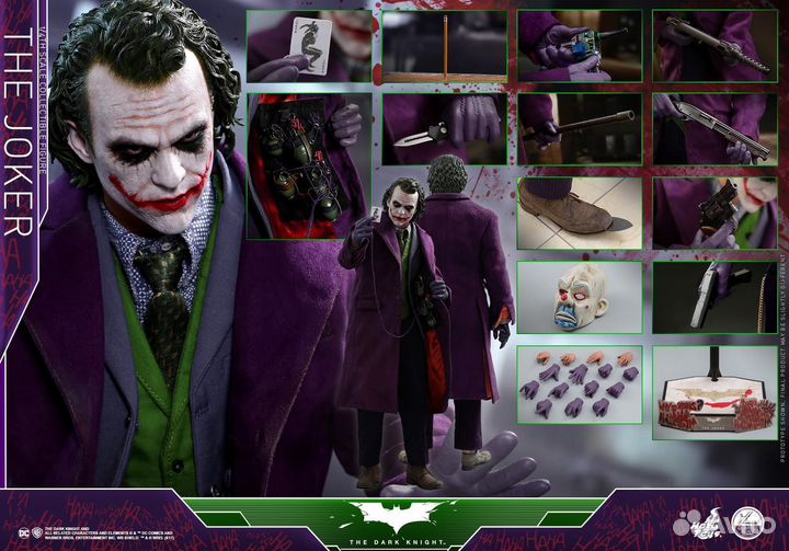 Hot toys QS10 THE dark knight – THE joker