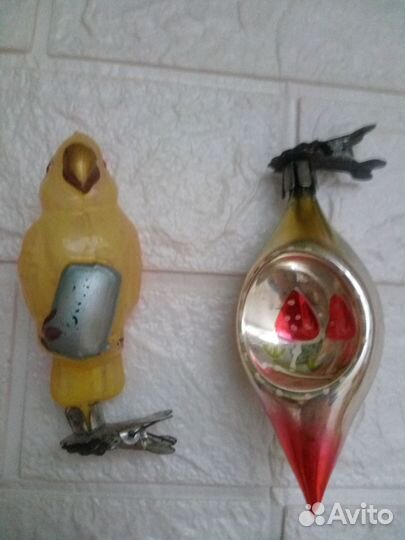 Елочные игрушки СССР