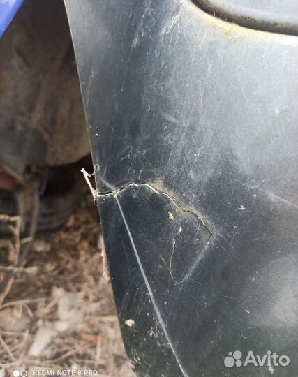 Бампер задний Citroen C3 2001-2009 года