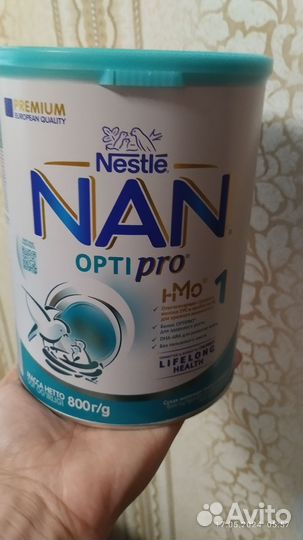 Смесь нан 1 800 гр