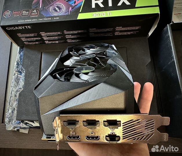 RTX 3070Ti Aorus Master. Топовая видеокарта