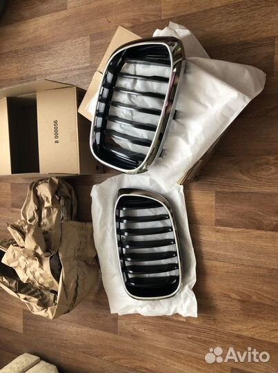 Решетки радиатора (ноздри) бмвх4 Бмв х3 2021г