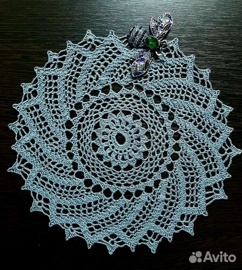 Салфетки вязаные крючком