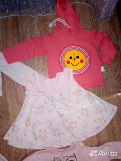 Пакет вещей на девочку 80