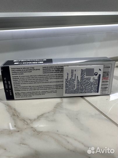 Линзы контактные acuvue oasys однодневные