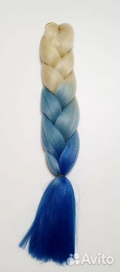 Косы с канекалоном двух цветные