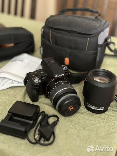 Зеркальный фотоаппарат Sony a55 alpha 2 обьектива