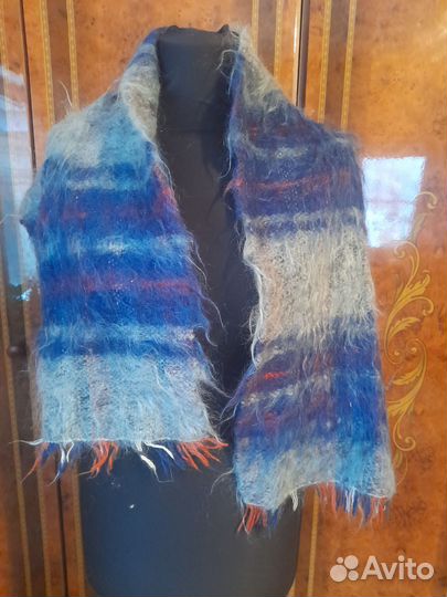 Мохеровый шарф Слово Пацана винтаж СССР