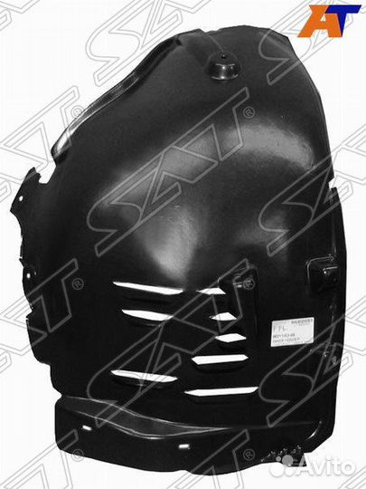 Подкрылок mercedes W211 02-09 LH передняя часть