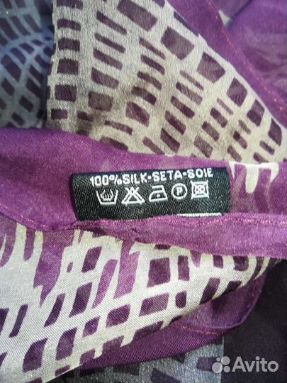 Шелковый 100 шарф бр Fabretti Шарф снуд S. Oliver