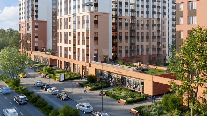 Квартира-студия, 26,8 м², 2/12 эт.