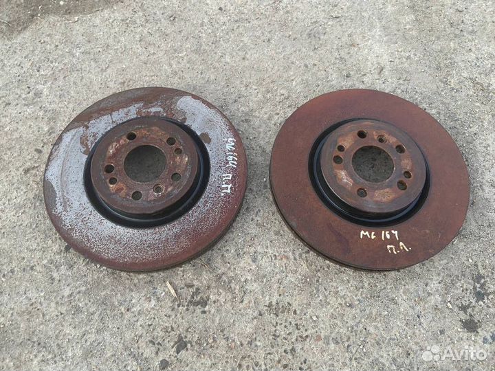 Диск тормозной передний Mercedes ML W164