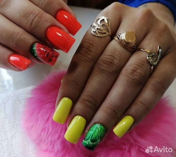 Наращивание ногтей(гель,акрил),гель-лак