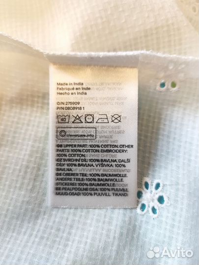Платье для девочки 86 H&M