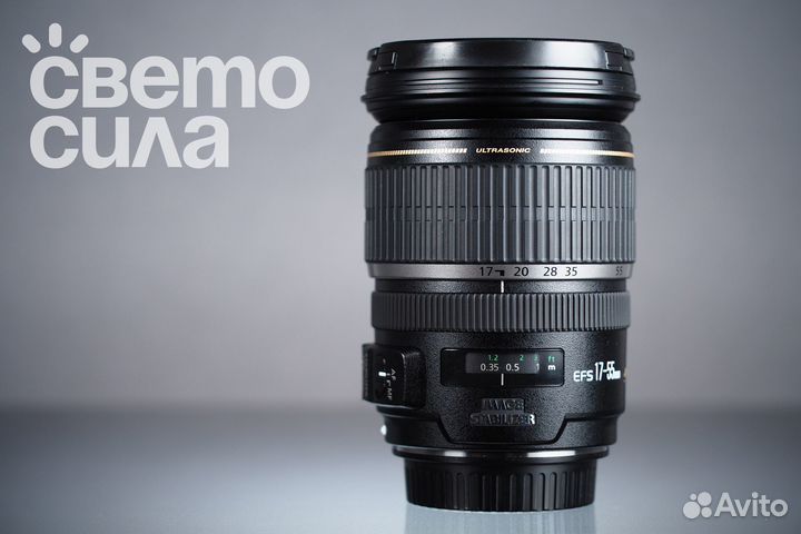 Canon EF-S 17-55mm f/2.8 IS USM как новый