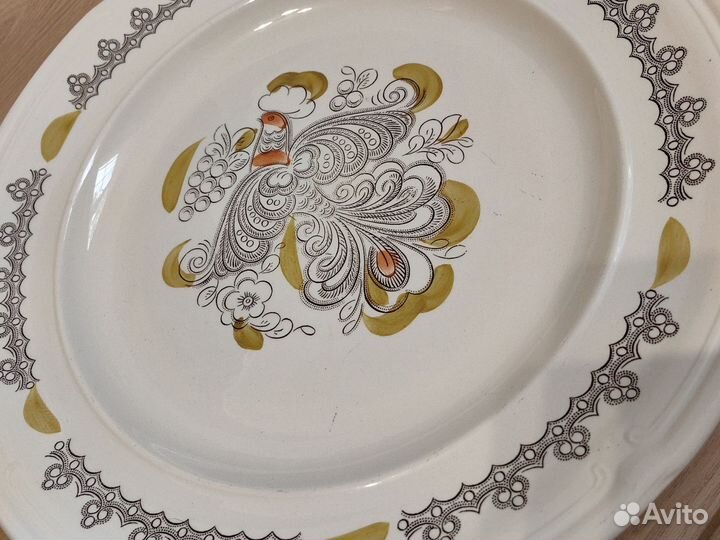 Блюдо большое зик