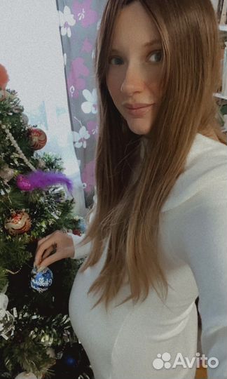 Парик омбре длинный