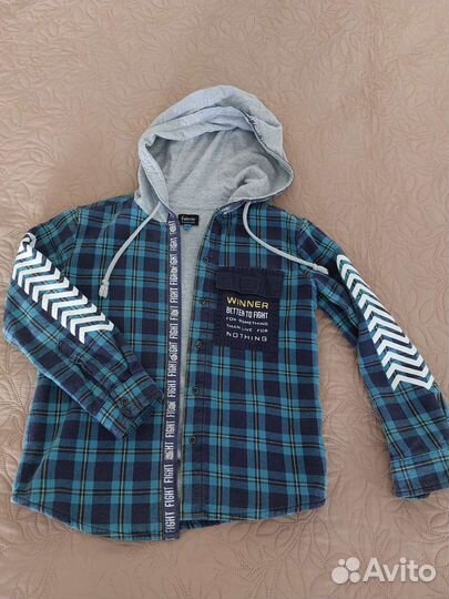 Рубашка детская для мальчика 6-8 лет