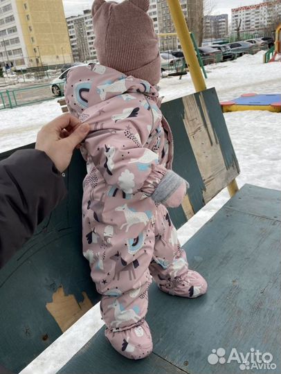 Комбинезон демисезонный 68 74